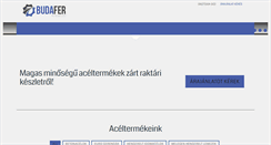 Desktop Screenshot of budafer.hu