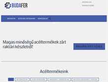 Tablet Screenshot of budafer.hu